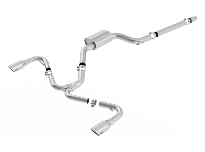 Borla 2018 Volkswagen GTI (MK7.5) 2.0T AT/MT SS S-Type Catback Exhaust w/Stainless Brushed Tips Main image