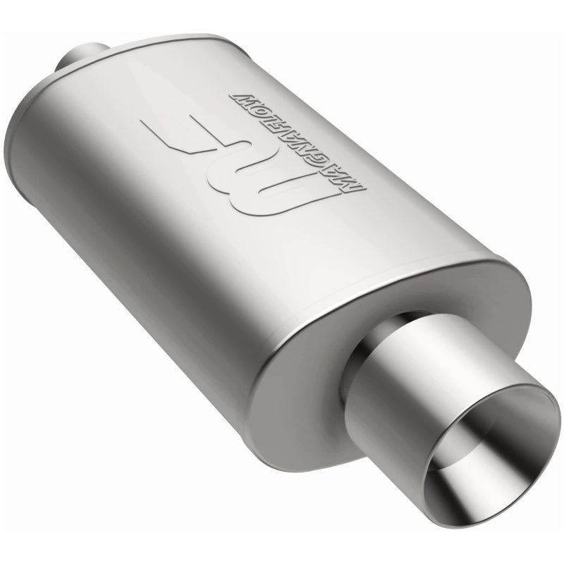 MagnaFlow Muffler W/Tip Mag SS 14X5X8 2.25/4. for offroad performance upgrades