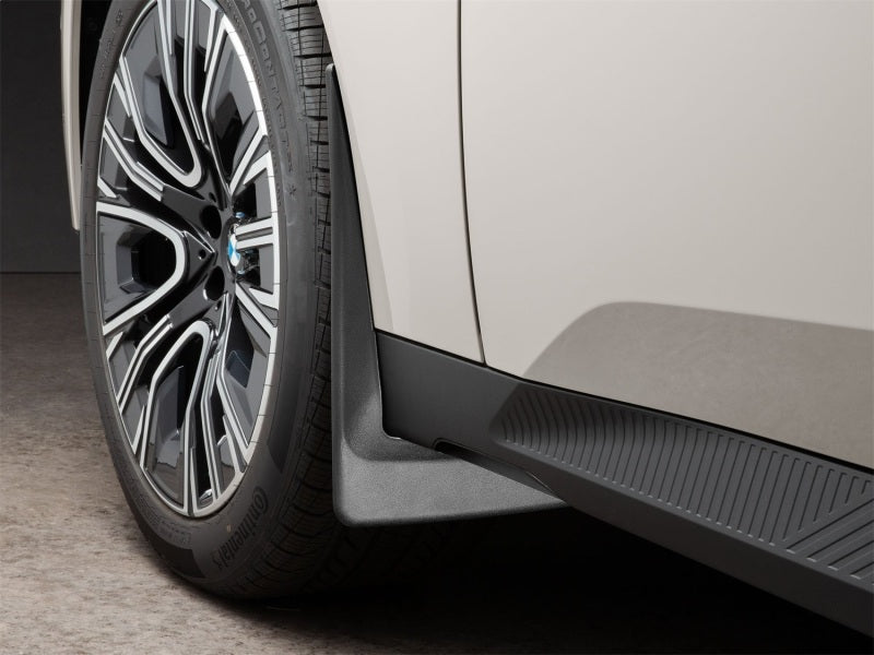 WeatherTech 25-26 BMW X3 Front Mudflaps - Black Secondary image