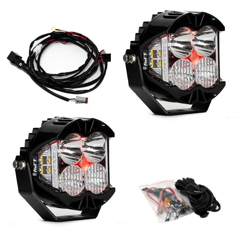 Baja Designs LP4 Pro Driving/Combo LED - Red Backlight (Pair) Main image