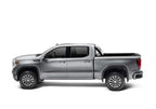 BAK 2020 Chevy Silverado 2500/3500 HD 6ft 9in Bed BAKFlip F1 on a grey truck with offroad wheels.