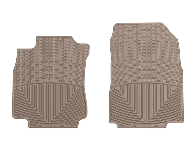 WeatherTech 07-11 Nissan Versa Front Rubber Mats - Tan Secondary image