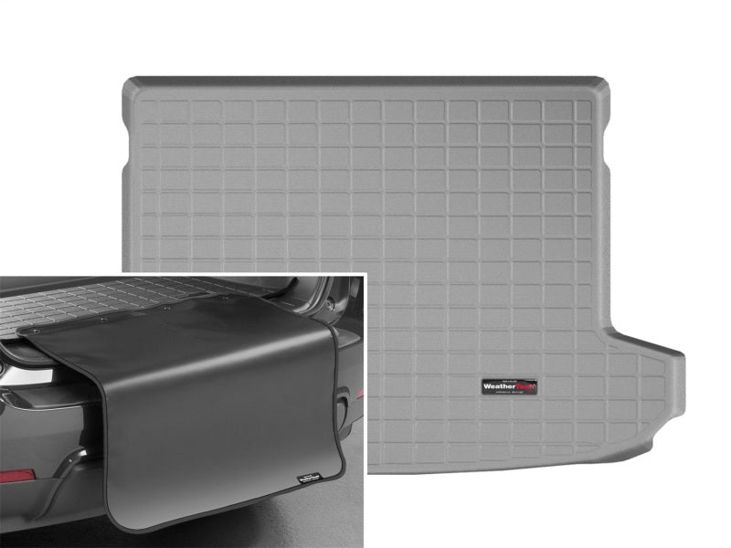 WeatherTech 2016+ Hyundai Tucson (No Hydrogen Models) Cargo Liner w/Bumper Protector - Grey Secondary image