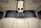 3D MAXpider 2017-2020 Chevrolet Bolt Ev Kagu 2nd Row Floormats - Gray in beige vehicle interior