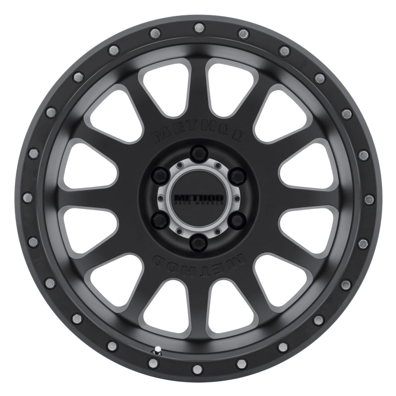 Method MR605 NV 20x10 -24mm Offset 6x5.5 106.25mm CB Matte Black Wheel Secondary image