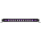 Rigid Industries 50in Radiance Plus SR-Series Single Row LED Light Bar with 8 Backlight Options for offroad lighting and electrical.