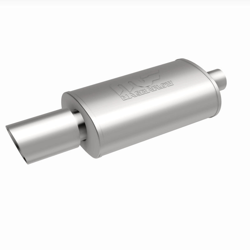MagnaFlow Muffler W/Tip Mag SS 14X5X8 2.25/4. for offroad performance upgrades
