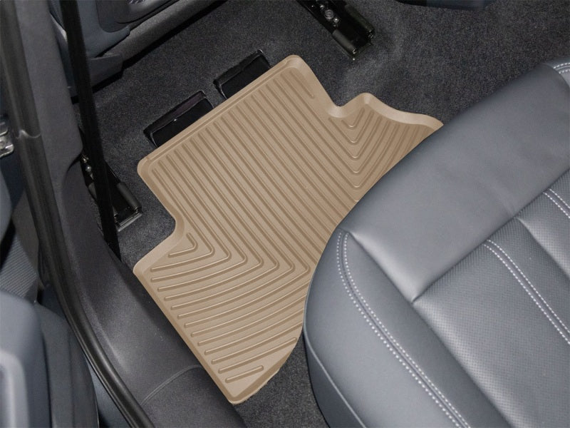 WeatherTech 18-25 Audi Q5 2nd Row Rear All-Weather Floor Mats - Tan Secondary image