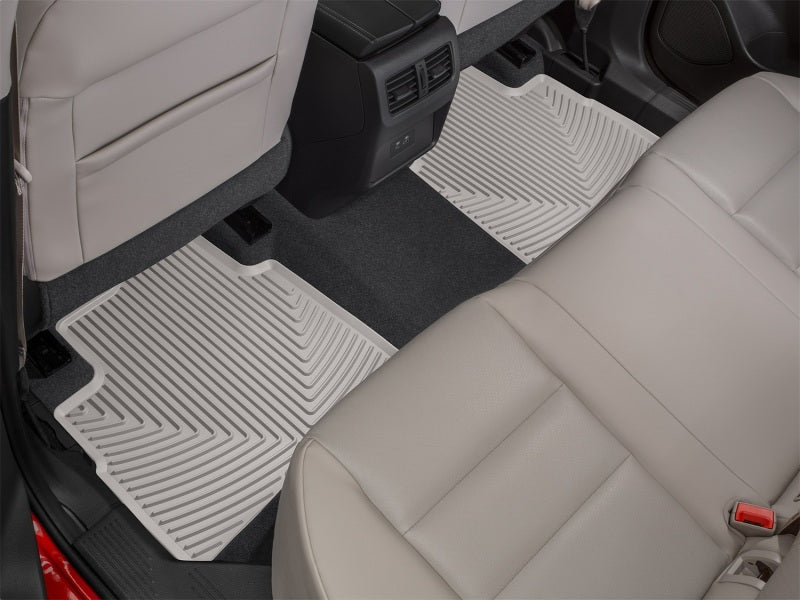 WeatherTech 21+ Nissan Rogue Rear Rubber Mats (Grey) Secondary image