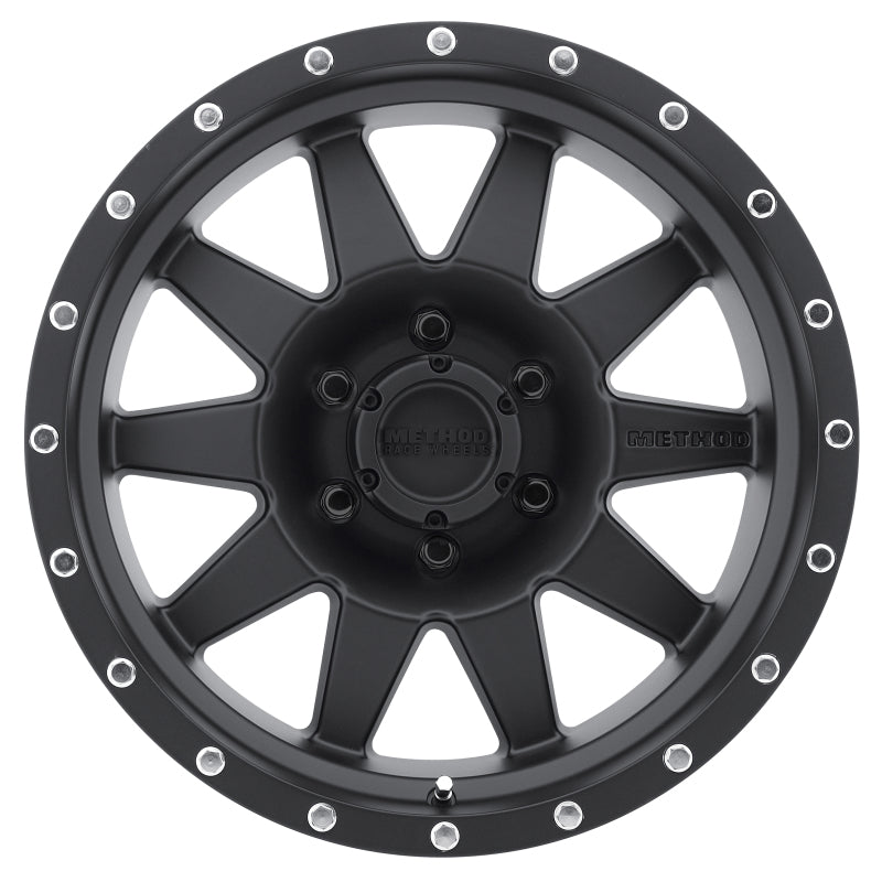 Method MR301 The Standard 16x7 0mm Offset 6x5.5 108mm CB Matte Black Wheel Secondary image