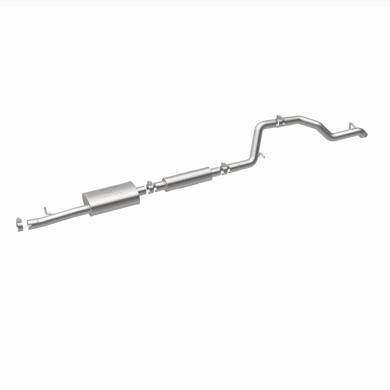 MagnaFlow 12-18 Jeep Wrangler 2.5in Overland Series Cat-Back Exhaust for off road parts