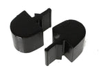 Energy Suspension GM Pull Thru Style Black Bump Stop Set for offroad performance upgrades.