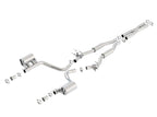 Borla 2015 Dodge Challenger SRT/392 Hemi 6.4L V8 S-TYPE Catback Exhaust w/ Valves Factory Bezel parts for performance upgrade