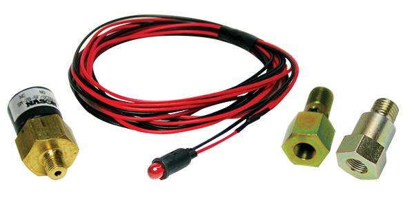 BD Diesel Low Fuel Pressure Alarm Kit Red LED - 1998-2007 Dodge 24-valve Secondary image