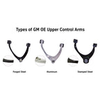 Types of GM OE Upper Control Arms for Bilstein 14-18 GM 1500 B8 Upper Control Arm Kit