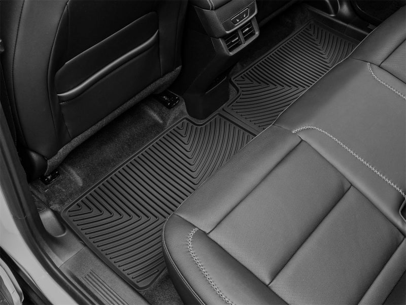 WeatherTech 2018+ Chevrolet Equinox Rear Rubber Mats - Black Secondary image