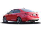 Borla 12 Volkswagen Jetta GLI Sedan 2.0L 4cyl SS Catback Exhaust on red sedan