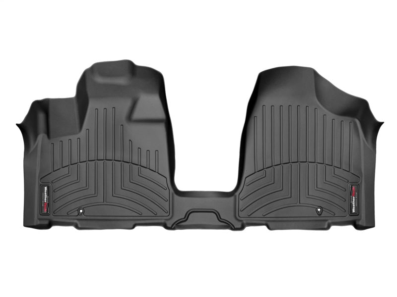 WeatherTech 11+ Chrysler Town & Country / 11-14 Dodge Grand Caravan Front FloorLiner - Black Secondary image