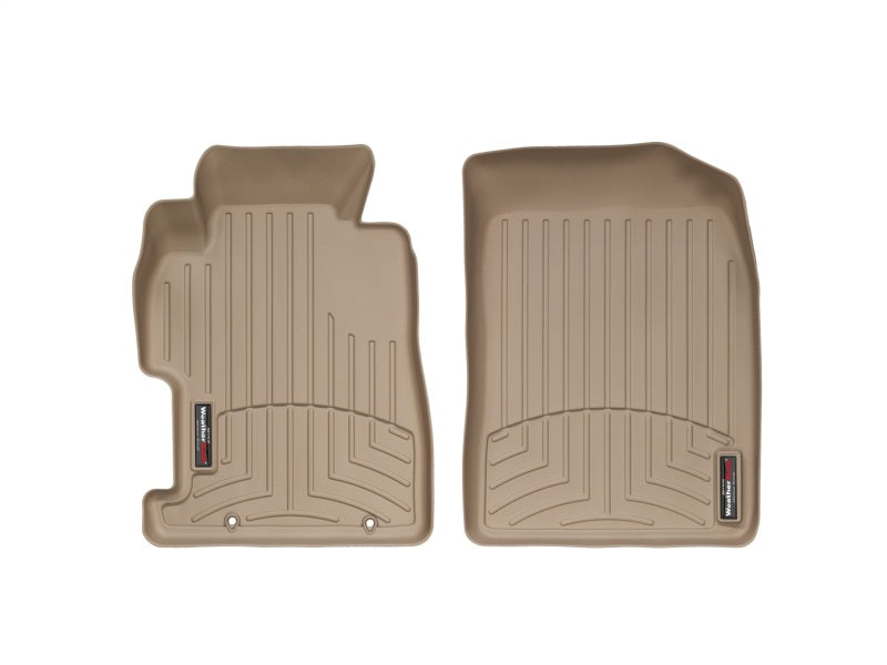 WeatherTech 06-11 Honda Civic Front FloorLiner - Tan Secondary image
