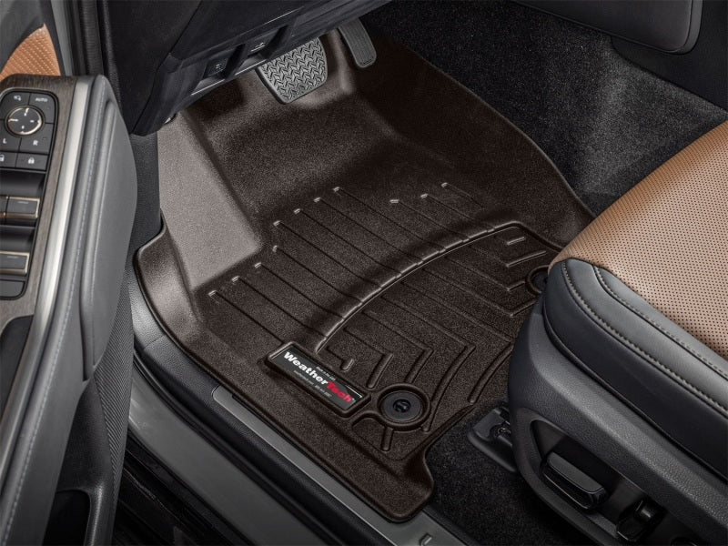 WeatherTech 24-26 Toyota Land Cruiser/Lexus GX Front FloorLiner - Cocoa Secondary image
