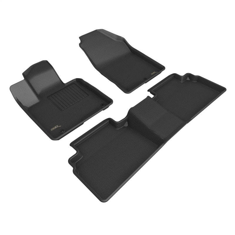 3D MAXpider 22-24 Hyundai Tucson Gasoline Kagu Black R1 R2 floor mats