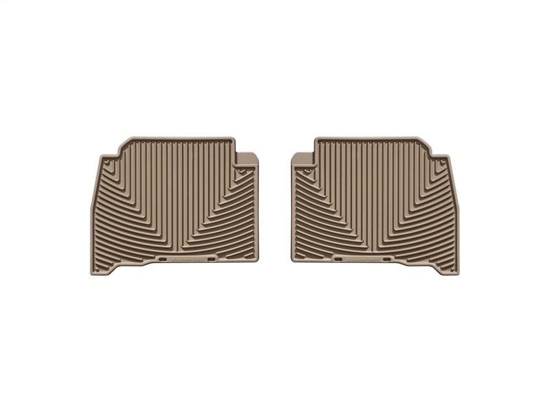 WeatherTech 08-13 Lexus LX570 Rear Rubber Mats - Tan Secondary image