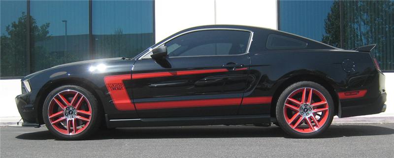 Eibach Pro-Kit for 11 Ford Mustang Coupe 3.7L/5.0L-V6/V8 side view