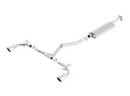 Borla 13-15 Scion FR-S 2.0L 4cyl 6spd / 13 Subaru BRZ 2.0L 4cyl 6spd SS Catback Exhaust image for offroad performance upgrades.