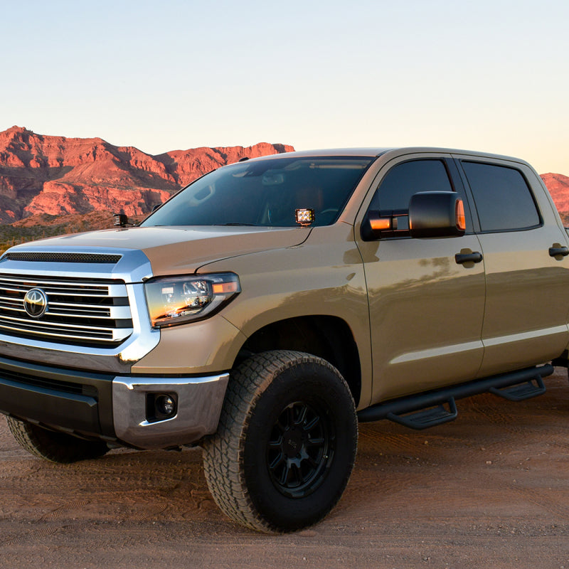 Toyota Tundra with Rigid Industries 14-20 A-Pillar Light Kit