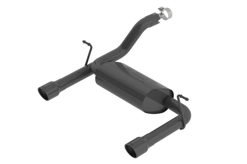 Borla 2018 Jeep Wrangler JL/JLU 3.6L 2DR/4DR Touring SS Axle Back Black Coated Exhaust w/3.5in Tips Main image