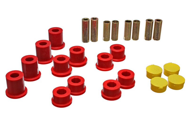 Energy Suspension 90-97 Mazda Miata Red Front Control Arm Bushing Set for offroad performance upgrades