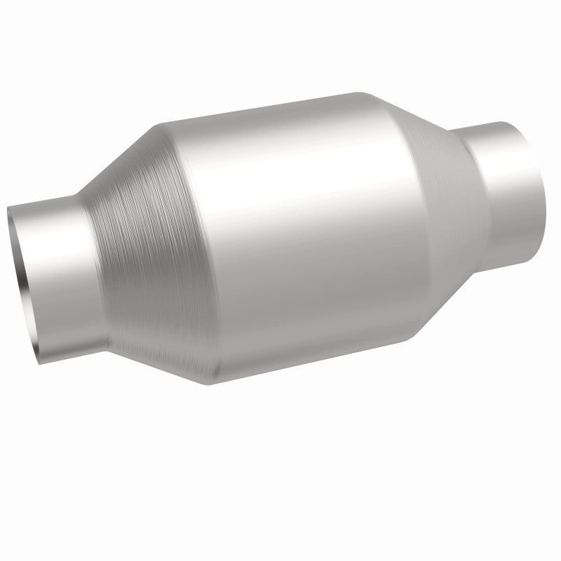 MagnaFlow Conv Univ 2.25in Inlet/Outlet Center/Center Round for offroad performance upgrades