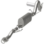 MagnaFlow Cat-Back 2016 Toyota Tacoma 3.5L V6 SS 3in Single Pass Side Exit Rear 4in Tip performance exhaust system