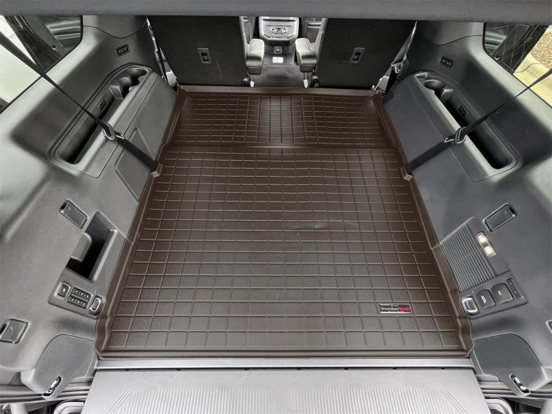 WeatherTech 25-26 Ford Expedition Max Trunk Cargo Liners - Cocoa Secondary image
