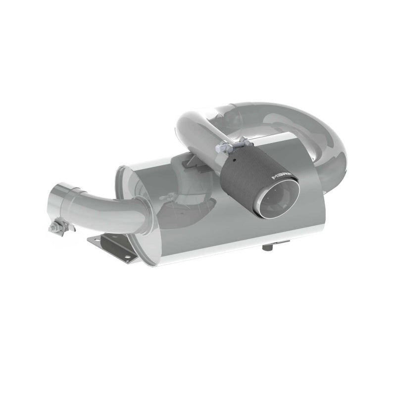 MBRP 18-19 Can-Am Maverick Sport 1000R Slip On Exhaust Center Exit - Performance Series Secondary image