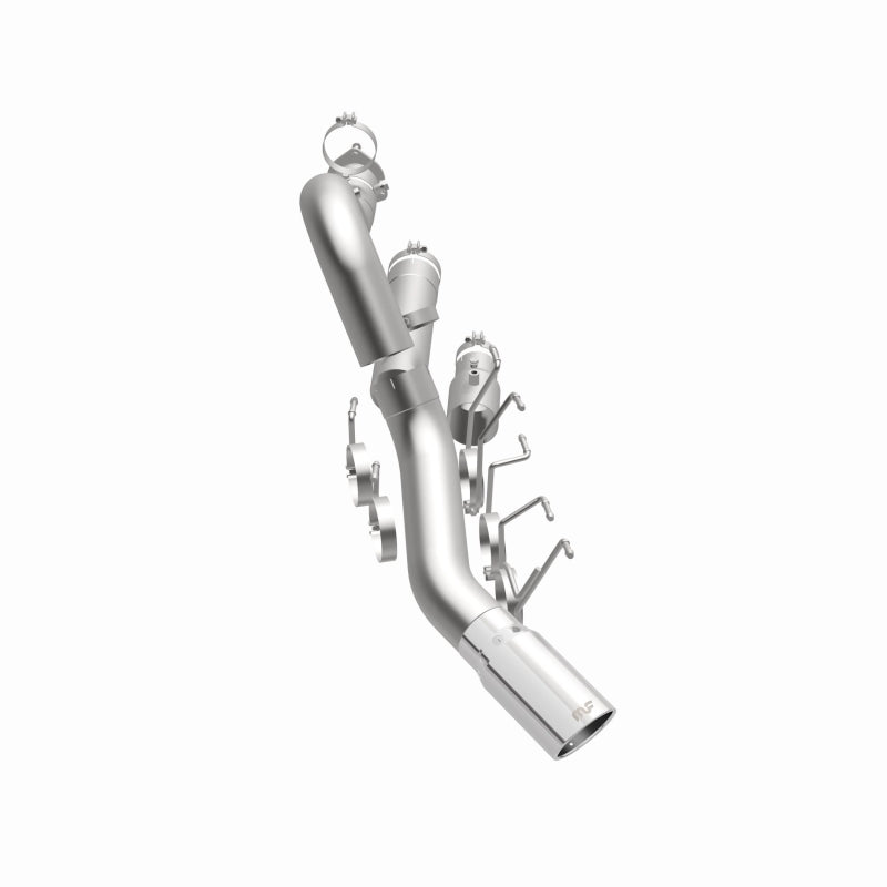 MagnaFlow 2024+ Chevy Silverado 2500HD/3500HD Pro Series Filter-Back Performance Exhaust system with polished finish.