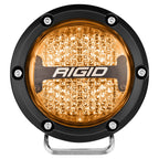Rigid Industries 360-Series 4in LED Off-Road Diffused Beam - RGBW Backlight (Pair) for offroad lighting and electrical.