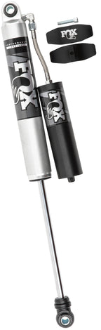 Fox 20+ GM 2500/3500 HD 2.0 Performance Series Smooth Body Reservoir Rear Shock 0-1in Lift for offroad performance upgrades.