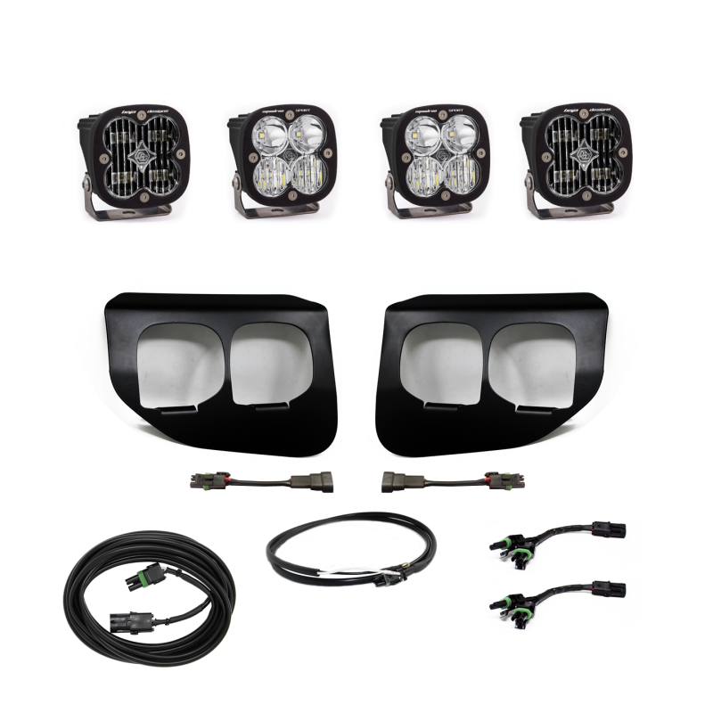 Baja Designs Ford Super Duty (20-On) Fog Lights Dual FPK SAE/Sport DC Baja Designs w/Upfitter Secondary image