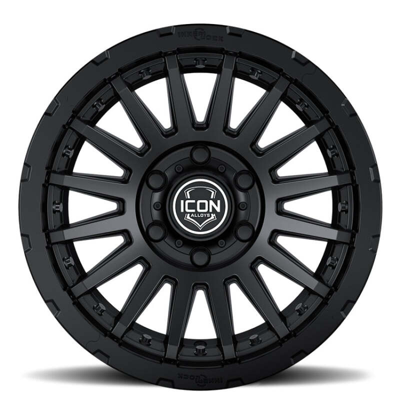 ICON Alloys Recon Pro Satin Black - 18x9 / 6x5.5 / 0mm / 5in BS Secondary image