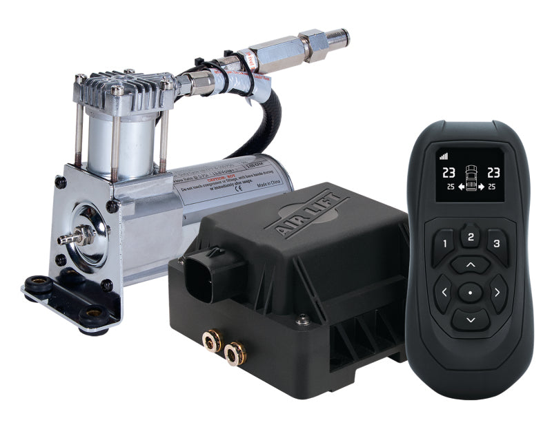 Air Lift Wireless Air Control System V2 with compressor and remote