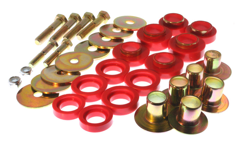 Energy Suspension 67-81 Camaro / 68-74 Nova/Chevy II / 67-75 Firebird/Trans AM Red Body(subframe) Mo Secondary image