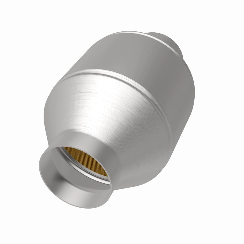 MagnaFlow Conv Univ 2.5in Inlet/Outlet Center/Center Round 3in Body L x 5in W x 8.75in Overall L for offroad vehicles