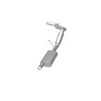 MagnaFlow Cat-Back, SS, 4in, Single Pass Side Rear Exit 5in Tip 14-15 Ram 2500 6.4L V8 CC LB/MC SB exhaust system image.