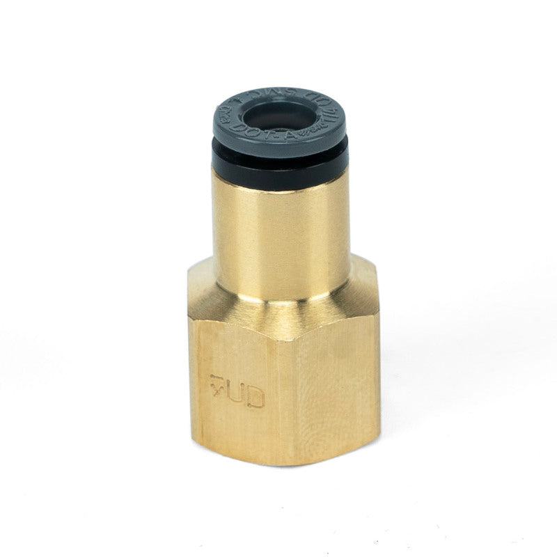 Air Lift Straight Female - 1/4in FNPT X 1/4in PTC for offroad parts