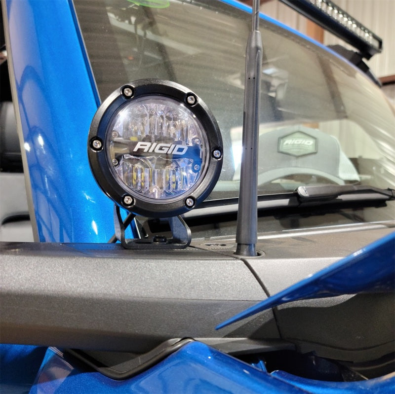 Ford Racing 2021+ Ford Bronco Mirror Mounted 4in Rigid LED Lights Kit Secondary image