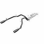 Magnaflow 25+ Ram 1500 I6 3.0L SPEQ Series Black Coated Cat-Back Performance Exhaust System components layout