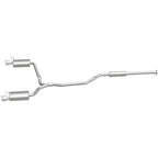 MagnaFlow Sys C/B 2015 Honda Accord 3.5L V6 2.5in SS Dual Split Rear Polished 4.5 Tip exhaust system.