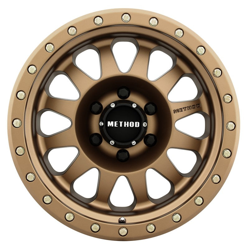 Method MR304 Double Standard 17x8.5 0mm Offset 6x5.5 108mm CB Method Bronze Wheel Secondary image