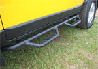 N-Fab Nerf Step 06-17 Toyota FJ Cruiser SUV 4 Door - Tex. Black - W2W - 2in. off road parts for enhanced vehicle access.